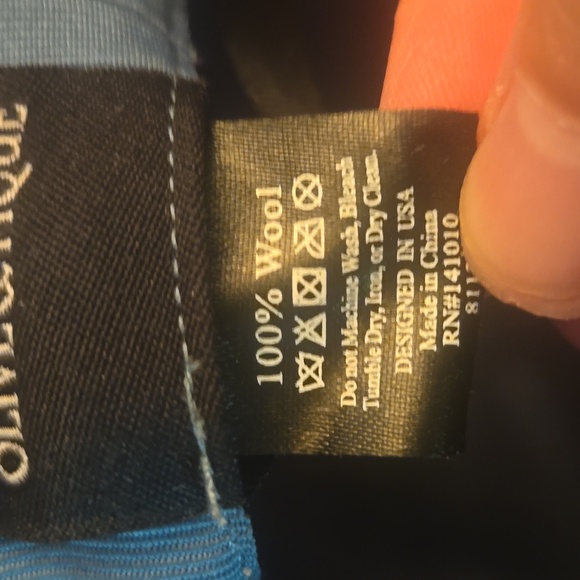 Olive & Pique Kaia Baby Blue Wool Hat - Picture 8 of 8